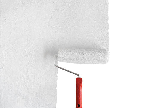 Painting a Wall by Roller