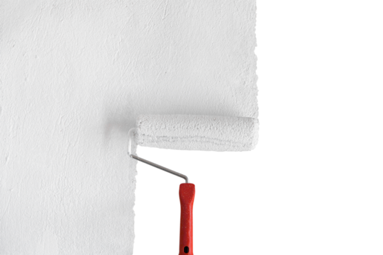 Painting a Wall by Roller