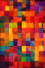 Abstract art colorful background. Contemporary painting. Ai generated