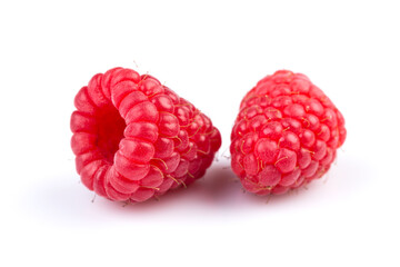 raspberry isolated on white background