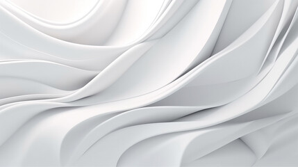 abstract white wavy background