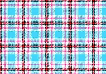 Soft color plaid pattern illustration