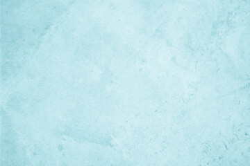 Blue light concrete texture for background in summer wallpaper. Cyan cement sand wall of tone vintage.
