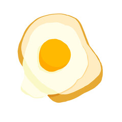 Bread and egg