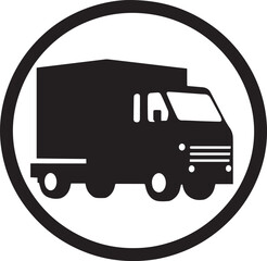 Delivery logo, delivery icon, isolated on a white background, SVG, Vector, Illustration.