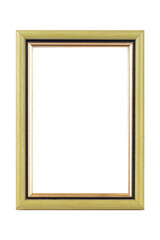 Obraz premium photo frame isolated from background, place for photo