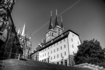 The Erfurt Cathedral, also known as the High Cathedral of St. Mary, is an architectural masterpiece...