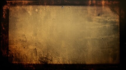 Vintage photography background with with light leaks and film grain texture. Generative ai composite.