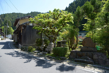 鞍馬街道　京都市左京区