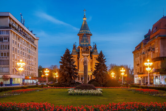The city of Timisoara, Romania