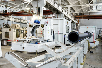 extruder for the production of polyethylene pipes