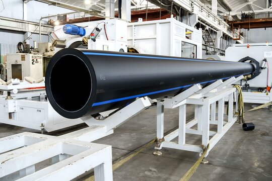 extruder for the production of polyethylene pipes