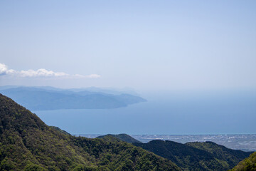 越前岳からの伊豆半島