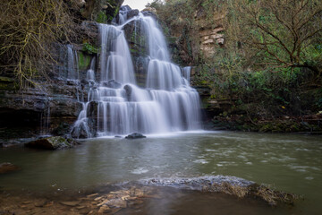 A beautiful waterfall near Sintra village. A place to relax and ear the sound of water falling