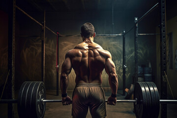 Endorphin Rush - Beautiful Athletic Man in Motion - Generative AI