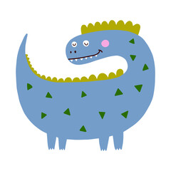 Dino, cute vector illustration, scandinavian art, doodle style. © KiraKonoshenko