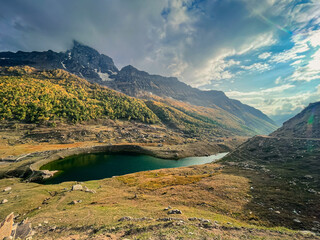 Spoon Lake, Shounter valley; its an adventurous 3.5 hours journey from kel, its a spoon shaped magnificent natural lake, just beneath Hari parbat (The mountain that never surrendered to anyone).