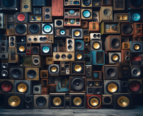 Discover the Ultimate Wall of Speakers for Immersive Audio Bliss