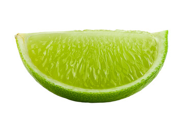 Lime isolated on white background, full depth of field