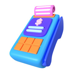 EDC Machine 3D Illustration Icon