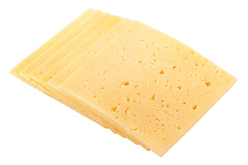 cheese, isolated on white background, full depth of field