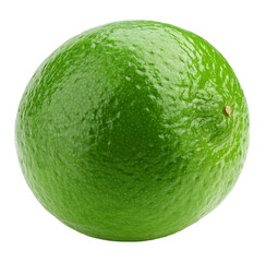 Lime isolated on white background, full depth of field