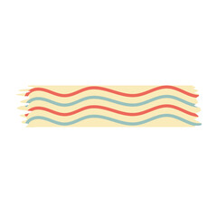 Wave Tape Colorful Abstract Tape Vectors