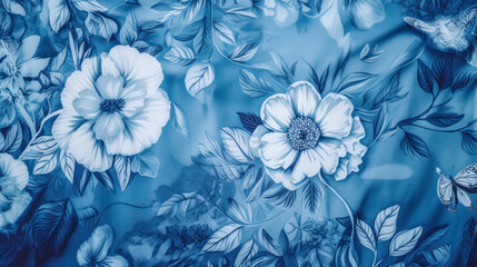 Beautiful colors of fabric silk texture pattern