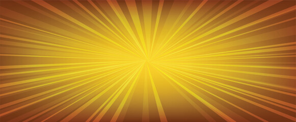 abstract brown golden background with rays