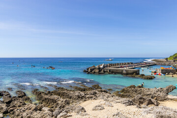 Taiwan 26 August 2023: Liuqiu island in Taiwan