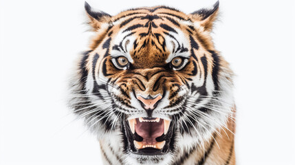 Obraz premium Angry Tiger Face