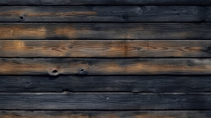 Naklejka premium Flat Wooden Surface Top View Made Of Flat Boards Created By Artificial Intelligence For Decorative And Design Purposes