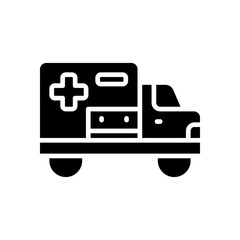 ambulance icon for your website, mobile, presentation, and logo design.