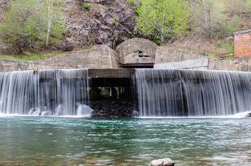 waterfall in the park