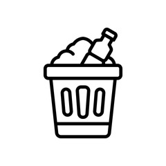 trash icon for your website, mobile, presentation, and logo design.