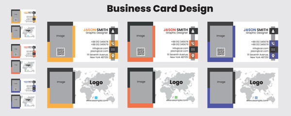 Creative Business Card Design for Professional