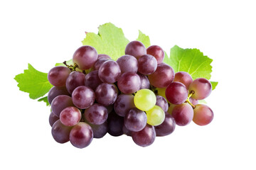 bunch of grapes isolated PNG