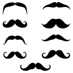 Mustache SVG, Mustaches Svg, Moustache Cutting File, Mustache Svg Bundle