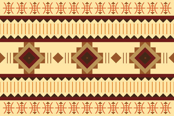 Aztec geometric ethnic seamless pattern. Native tribal Egyptian, Moroccan, Peruvian style. Design for textile, clothing, carpet, fabric, home decor, texture, wallpaper, tile, rug.