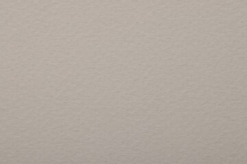 Texture of light grey paper sheet as background, top view