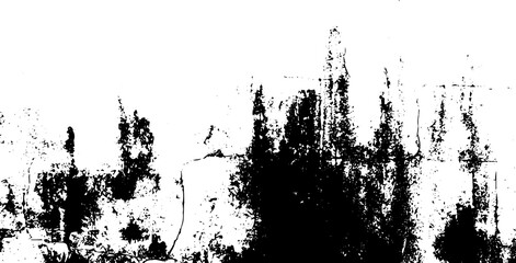 Rustic grunge texture with grain and stains. Abstract noise background. PNG graphic illustration with transparent background.