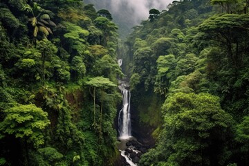 highest Waterfall in jungle
