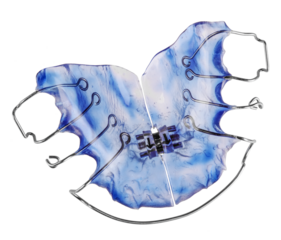 Removable brace, invisible retainer, transparent background