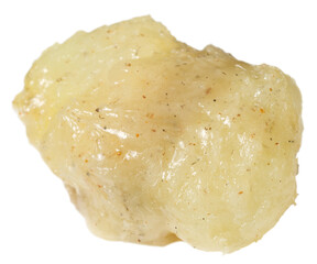 Gum Elemi, isolated on white background.