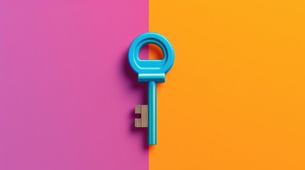 Escape Key on Multicolor Background