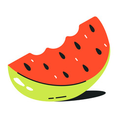 Fruit flat icon for digital use 
