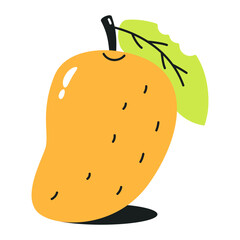 Fruit flat icon for digital use 
