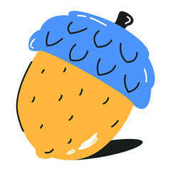 Fruit flat icon for digital use 