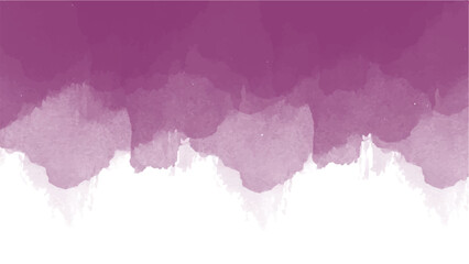 Abstract purple watercolor background.Hand painted watercolor. vector