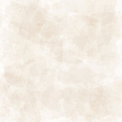 Beige watercolor seamless vector pattern. Distressed texture background.